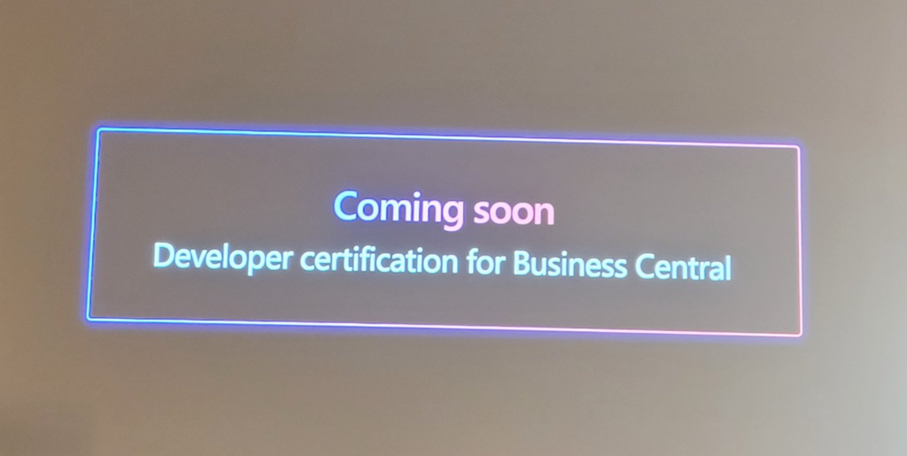 BC Developer Certificate